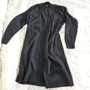 Simply Vera Vera Wang Black Cardigan